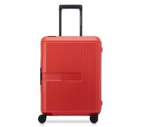 Delsey Paris x United Colors of Benetton Color Block Hardside Trolley de cabina de 4 ruedas 55 cm rojo