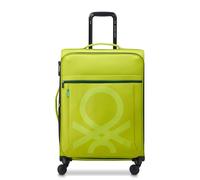 Delsey Paris x United Colors of Benetton - Color Block - Maleta flexible, lima, large