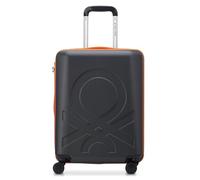 Delsey Paris x United Colors of Benetton Fabrica Trolley cabina 4 ruedas 55 cm negro