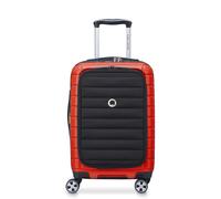 Delsey Paris Shadow 5.0 - Trolley de cabina con 4 ruedas y bolsillo delantero S 55 cm expandible USB (rojo intenso)
