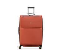 Delsey Paris Trolley Turenne Soft 4 ruedas 77 cm con pliegue de expansión naranja