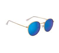 DelSol Solize - Gafas de sol unisex que cambian de color - Vitamina Sea - Cambia de color de oro a azul en el sol - polarizado Pro, lente espejo, 100% protección UVA/UVB