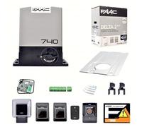 Delta 2 740 Kit 230 220 V FAAC Automatización motor puerta corredera automática