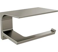 Delta 79956 Soporte Giratorio para pañuelos de 7 Pulgadas con Estante, Acero Inoxidable Brillante