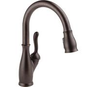 Delta 9178-RB-DST Leland Single Handle Pull-Down Kitchen Faucet, Venetian Bronze by Delta Faucet
