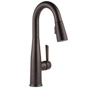 Delta 9913t-dst Essa desplegable Bar/Prep grifo con on/off Touch y de activación,