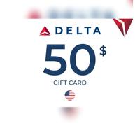 Delta Airlines Gift Card 50 USD Key - UNITED STATES