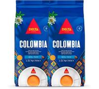 Delta Cafés | Café en Grano Colombia 2x1 Kg Intensidad 8 100% Arábica