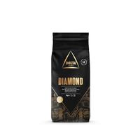 Delta Cafés - Café en Grano Diamond - 1 Kg - Intensidad 12 - Mezcla de Granos de Café Tostados Arábica y Robusta - Muy Aromático con Notas de Maíz y Cacao.