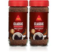 Delta Cafés - Café Soluble Instantáneo - Procedente de Producción Ecológica - Disolución Rápida - Aroma Intenso - 100 G (Paquete de 2)