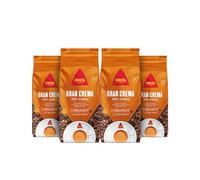 Delta Cafés Gran Crema - Café en Grano 100% Arábico - Café Natural - Pack 4 ud x 1Kg