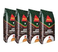 Delta Cafés Lote Superior - Café en Grano - Cuerpo y Sabor Duradero - Sutil Acidez y Aroma Energético - Incluye 4 Unidades de 1 Kg