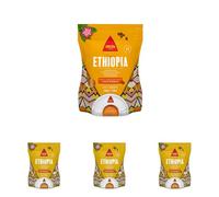 Delta Cafés Origen Ethiopia - Café en Grano - Notas Suaves y Aterciopeladas con Leves Matices Cítricos - 220 g (Paquete de 4)