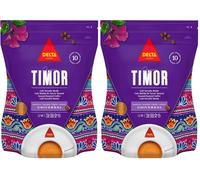 Delta Cafés Origen Timor - Café Molido Equilibrado y Exótico con Notas de Chocolate y Especias Dulces - 220 g (Paquete de 2)