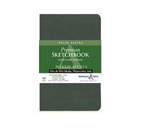 Delta - Cuaderno de bocetos de tapa blanda (5.5 x 8.5 pulgadas)