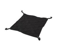 Delta Cycle ElastoTarp - Red de Carga para Bicicleta y Motocicleta, Cubierta elástica de Silicona Resistente a la Intemperie, Color Negro, Cierres de Gancho, 10 x 10 Pulgadas
