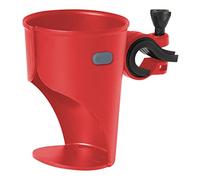 Delta Cycle & Home HL2004R Delta Cycle-Soporte para Bebidas para Bicicleta, Unisex, Rojo Grande, Talla única