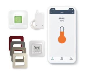 Delta Dore - 6050632 Tybox 5100 Pack de Termostato ambiente conectado con passarel la domótica IP Tydom 1.0