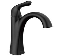 Delta Faucet 15840LF-BL Arvo Single Hole, Matte Black
