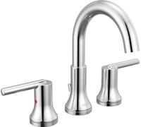 Delta Faucet 3559-MPU-DST Trinsic, Widespread Bath Faucet with metal Pop-Up, Chrome by DELTA FAUCET