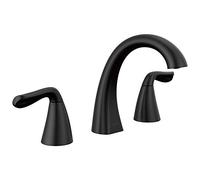 Delta Faucet 35840LF-BL Arvo - Grifo para lavabo de baño, color negro mate