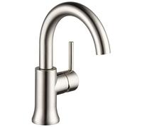 Delta Faucet 559HA-SS-DST Trinsic, Single Handle High-Arc Lavatory, Stainless by DELTA FAUCET