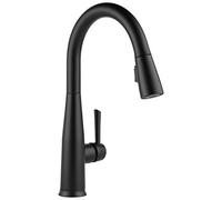 Delta Faucet 9113T-BL-DST Essa Single Handle Pull-Down Kitchen Faucet with Touch2O Technology and MagnaTite Docking, Matte Black by DELTA FAUCET