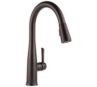 Delta Faucet 9113T-RB-DST Essa Single Handle Pull-Down Kitchen Faucet with Touch2O Technology and MagnaTite Docking, Venetian Bronze by DELTA FAUCET