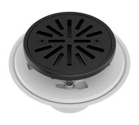 Delta Faucet DT061411-BL - Desagüe Redondo de 4 Pulgadas para Ducha, Color Negro, Kit de Drenaje de Ducha Redondo, Drenaje de Ducha Cromado, Drenaje de Piso de Ducha, Negro Mate