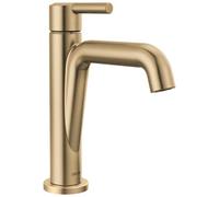 Delta Faucet Nicoli - Grifo de baño dorado, grifo de baño de un solo agujero, grifo de baño de una sola manija, bronce champán 15849LF-CZ