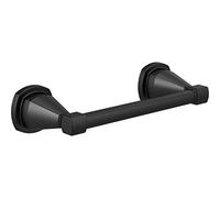 DELTA FAUCET Rubber Limited 77655-BL Stryke Soporte de pared con brazo pivotante para papel higiénico, accesorio de accesorios para baño, color negro mate