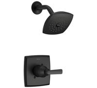 Delta Faucet T17264-BL Ashlyn Monitor 17 Series Trim Shower solamente, sin áspero, negro mate