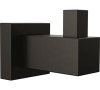 Delta Faucet Velum - Gancho para bata individual, gancho para toalla negro, gancho de baño, gancho de toalla, gancho montado en la pared, negro mate IAO20836-BL