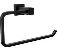 Delta Faucet Velum IAO20846-BL - Anillo de Toalla de baño, Anillo de Pared Negro, Anillo de Toalla de Mano, Soporte para Toallas, Negro Mate