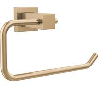 Delta Faucet Velum IAO20851-CZ - Soporte de Papel higiénico Dorado montado en la Pared, Soporte para pañuelos, Bronce champán