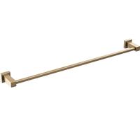 Delta Faucet Velum - Toallero Individual de 24 Pulgadas, Soporte Dorado para Toallas de baño, toallero montado en la Pared, Colgador de Toallas, Bronce champán IAO20824-CZ