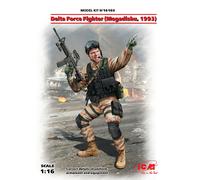 Delta Force Fighter (Mogadishu, 1993) (100% New Moldes) 1:16 Plástico Model Kit