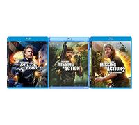 Delta Force / Missing in Action / Missing in Action 2: The Beginning 3 Disc Blu Ray Set Starring Chuck Norris