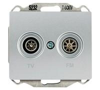 Delta Iris Toma TV (Aluminio, x 2, Aluminio, Colocar)
