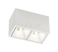 Delta Light Boxy L+, lámpara de techo LED de 2 focos, blanco