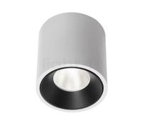 Delta Light Boxy XL, lámpara de techo LED circular, blanco/negro - 2.700 K