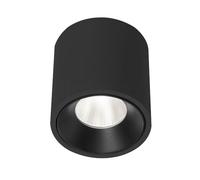 Delta Light Boxy XL, lámpara de techo LED circular, negro - 3.000 K