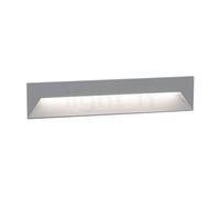 Delta Light Logic, aplique empotrado LED, gris aluminio - 31 cm - ex river