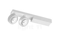 Delta Light Odron On, lámpara de techo LED 2 focos, blanco