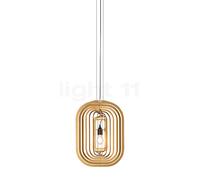 Delta Light Soiree, lámpara de suspensión, dorado - 55 cm - sin cubierta