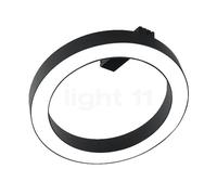 Delta Light Super-Oh! Pivot, lámpara de techo LED, negro - ø39 cm