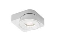 Delta Light Tweeter, lámpara de techo LED 1 foco, blanco - regulable por corte de fase