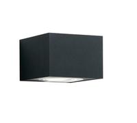 Delta Light Vision Outdoor, lámpara de pared LED, gris oscuro
