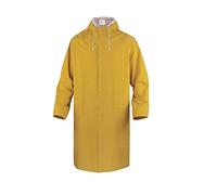 Delta plus - Abrigo lluvia pvc 0,32 amarillo xl
