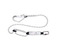 Delta Plus AN208R2CD - Sordina de cinta ajustable 1,5 a 2 m, 1 am022 + 1 am002 blanco/negro, 5 unidades